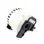 Isetavad kleebised BROTHER DK-22205Y / DK-22605, 62 mm x 30,48 m, kollased