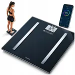 Vannitoa kaalud Sanitas SBF 72 Bluetooth kehakaalu anal&uuml;&uuml;siga