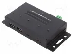 USB-jaotur LOGILINK, 2 x USB A, 3 x USB C, klambr&uuml;hendusega