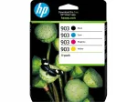 HP 903 CMYK tintide komplekt must, kollane, purpurpunane, sinine, 6ZC73AE#LS1