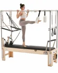VEVOR puidust pilatese treeningseade, topeltvastupanu s&uuml;steem, koormus 181,44 kg