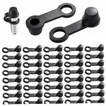 Kummist piduriventiili kate 8 mm, 40 tk, metalliga