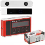 Taskuniidik laseriga YATO, magnetiline, LCD-ekraan