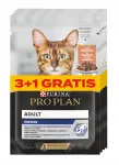 Kassitoit Purina Pro Plan Indoor l&otilde;hega, 4 x 85 g (3+1)