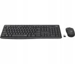 Logitech MK295 traadita klaviatuur ja hiir, must, hispaania klaviatuur