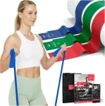 Treeningkummide komplekt, 3 tk, 2 m pikkune