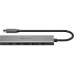 Adam Elements USB-C jagaja, 6 pesa: PD 100W, 2x USB-A/USB-C 10 Gb/s, HDMI 4K/60Hz