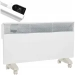 Elektriline seinak&uuml;te WiFi-termostaadiga, 2500 W, valge