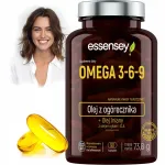Toidulisand Omega 3-6-9 kala&otilde;li vitamiin E-ga, 90 kapslit