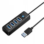 USB-jaotus Orico, 4x USB 3.0, 5 Gb/s, 0,15 m