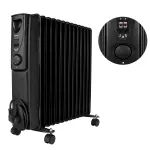 &Otilde;liradiaator, 13 sektsiooni, 2500 W, termostaadiga