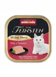 Animonda Mildes Menu m&auml;rg kassitoit kalkuniliha ja tomatitega, 100 g