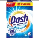 Pesupulber Dash Universal Alpen Frische valgele pesule, 5 kg, 100 pesukorda