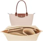 LONGCHAMP Le Pliage M koti sisemus, liivakarva, vildist