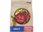 Koeratoit PURINA ONE Mini Adult veise- ja riisiga, 3 kg