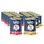 TEO koeratoit vasika- ja linnulihaga 24x850g