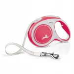 Automaatne rihm Flexi New Comfort, 5 m, 60 kg, punane