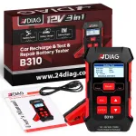 Akude tester ja laadija B310, 12V/24V, 10A