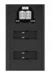 Kahekordne laadija Newell USB-C, m&otilde;eldud AABAT-001 akudele, GoPro 5/6/7