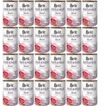 Koerakonservid BRIT Pate&Meat lambalihaga, 24 x 400 g