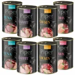 M&auml;rg kassitoit PIPER Dolina Noteci erinevates maitsetes, 8 x 400 g, teraviljavaba