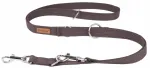 AMIPLAY reguleeritav koerarihm, 6 in 1, puuvillane, pruun, S, 1,5 cm