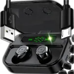 Traadita Bluetooth 5.3 spordik&otilde;rvaklapid laadimiskarbiga