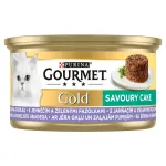 Konservtoit kassidele Gourmet Gold lambaliha ja ubadega, 85 g