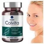Toidulisand COLWAY Colvita, 60 kapslit, k&uuml;lmkuivatatud kala kollageen, vetikad, E-vitamiin