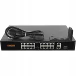 L&uuml;liti COMFAST, 16 PoE porti, 2 gigabit porti, 1 SFP