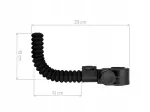 Feeder hoidik Delphin Atoma Bend, 10 x 10 cm, sobib 25, 30, 36 mm