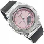Naiste k&auml;ekell CASIO GM-S2110-4AER G-SHOCK hall sportliku rihmaga
