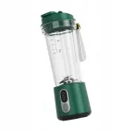 Kaasaskantav elektriline blender puuviljakokteilideks, roheline