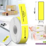 Isetekivad sildid B3 ja Phomemo Q30 D30 12x40 printeritele