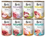 M&auml;rg koeratoit BRIT Pate&Meat MIX, teraviljavaba, 8x400g