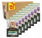 PURINA PRO PLAN Sterilised m&auml;rg kassitoit pardilihaga kastmes, 24+2 pakki