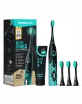 Elektriline hambahari HAPPYBRUSH ECO VIBE 3 Black Mint laetava akuga