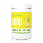 BCAA pulber elektrol&uuml;&uuml;tide ja B6-vitamiiniga GymBeam 375g laimi ja sidruni maitsega