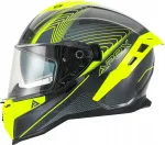 Motorratturi kiiver Apex FI200 Madrid, suurus M, hallikaskollane