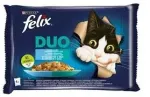 NESTLE FELIX FANTASTIC DUO kalamaitseline kassitoit 4x85 g