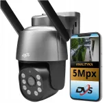 V&auml;lise WiFi IP-kaamera, hall, p&ouml;&ouml;ratav, 5 MP, traadita, DVS