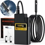 Endoskoop-inspektsioonikaamera 2x FHD WIFI 5m t&ouml;&ouml;kojale, LED, torudele, mootoritele