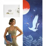 Pilates- ja joogamatt, libisemiskindel, kerge, pehme, valmistatud seemisnahast