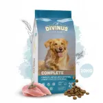 Kuivtoit koertele DIVINUS vitamiinidega, t&auml;iskasvanud, 20 kg