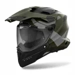 Mootorratturi kiiver AIROH COMMANDER 2 Reveal, militaarroheline, XL