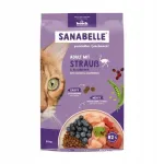 T&auml;iskasvanud kassitoit SANABELLE Adult Ostrich 8 kg