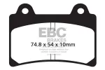 Motorratta piduriklotsid Yamaha TDM 850 (91-95) EBC Brakes FA123V