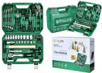 T&ouml;&ouml;riistakomplekt koos padrunv&otilde;tmetega Stalco 1/2" 1/4" 55 tk S011100055