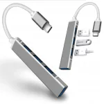 USB-C 3.1 jaotus, 4 pesa: 3 x USB 2.0, 1 x USB 3.0, s&uuml;learvutile