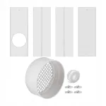 Kliimaseadme ventilatsiooni komplekt, 6 tolli, 10 osa, kaasaskantav kliimaseade